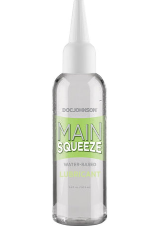 Main Squeeze Water Based Lubricant - 3.4oz