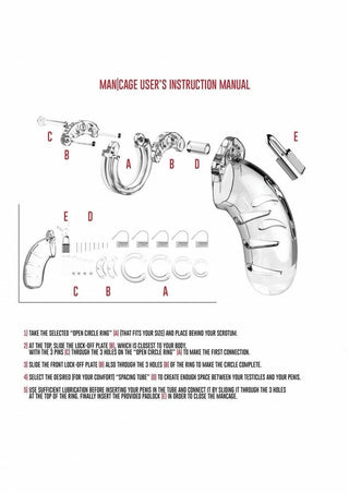 Man Cage Model 05 Male Chastity with Lock