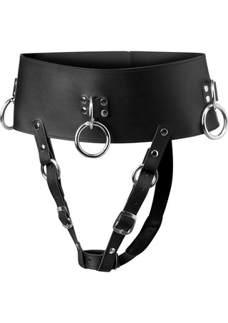 Master Series Forced Orgasm Belt - Black