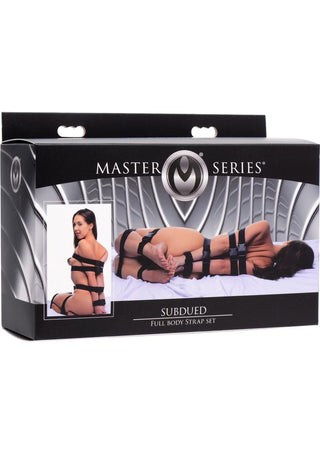 Master Series Subdued Full Body Trap - Black - Set