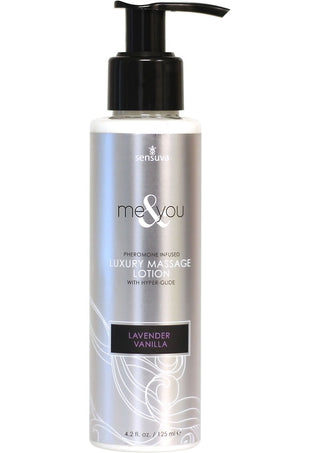 Me and You Lavender Vanilla Massage Lotion - 4.2 Ounce