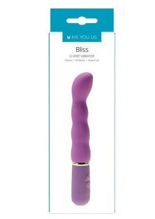 ME YOU US Bliss G-Spot Silicone Vibrator