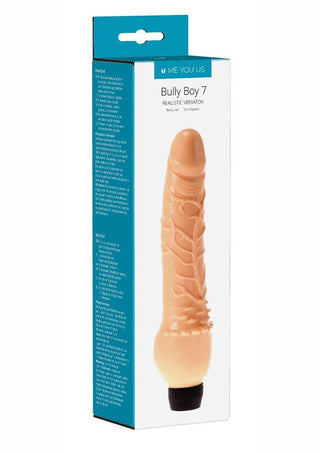 ME YOU US Bully Boy 7 Realistic Vibrator - Flesh/Vanilla