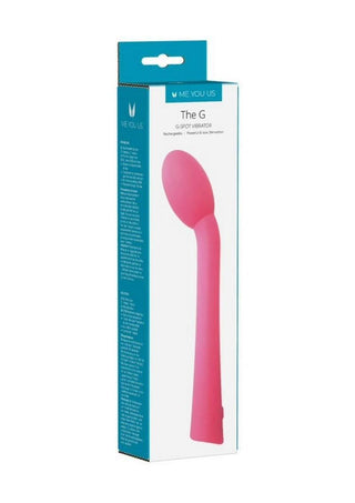 ME YOU US Rechargeable G Vibe - Pink