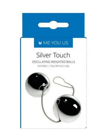 ME YOU US Silver Touch Kegel Love Balls