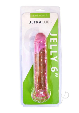 ME YOU US Ultracock Jelly Dong - Pink - 6in