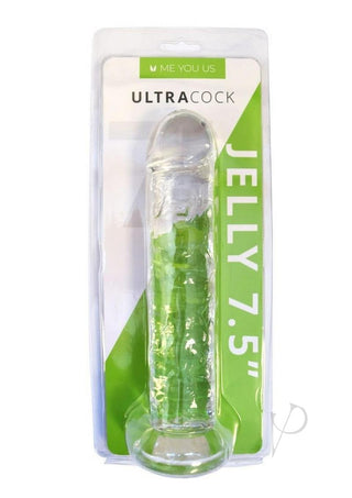 ME YOU US Ultracock Jelly Dong - Clear - 7.5in