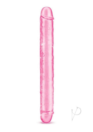 ME YOU US Ultracock Jelly Double Ender - Pink - 12in