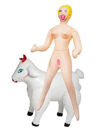 Miniature Series Lil' Peep and Her Sheep Mini Inflatable Dolls - Vanilla