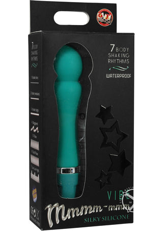 Mmmm Mmm Silicone Pop Vibrator - Teal