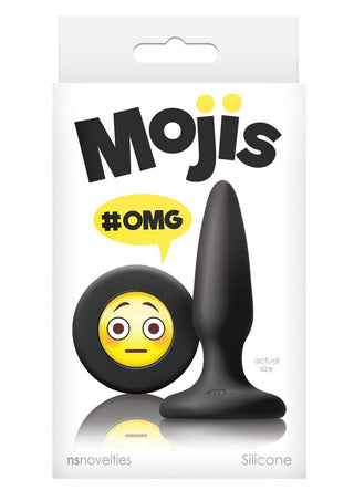 Moji's #Omg Silicone Tapered Mini Anal Plug - Black