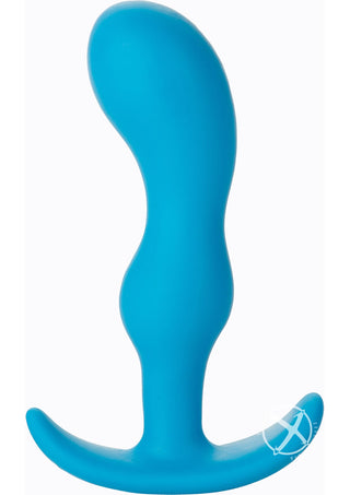 Mood Naughty 2 Silicone Anal Plug - Blue - Medium