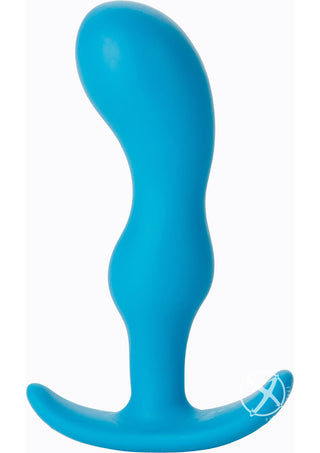 Mood Naughty 2 Silicone Anal Plug - Blue - Small