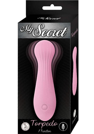 My Secret Torpedo Rechargeable Silicone Bullet - Pink