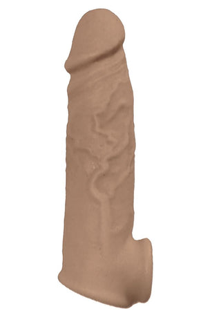 Natural Realskin Vibrating Penis Xtender - Brown