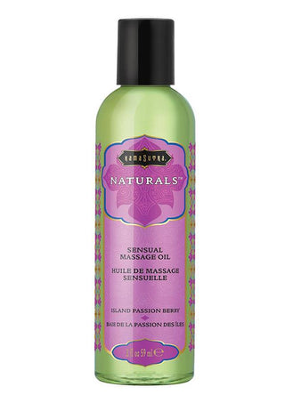 Naturals Massage Oil Island Passion Berry - 2oz