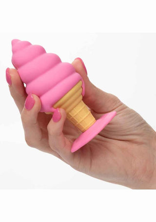 Naughty Bits Yum Bum Ice Cream Cone Silicone Butt Plug