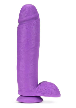 Neo Dual Density Dildo - Neon Purple/Purple - 11in