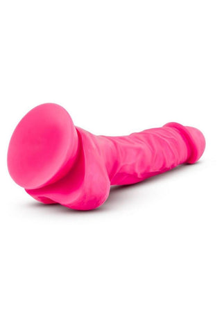 Neo Elite Silicone Dual Density Dildo with Balls