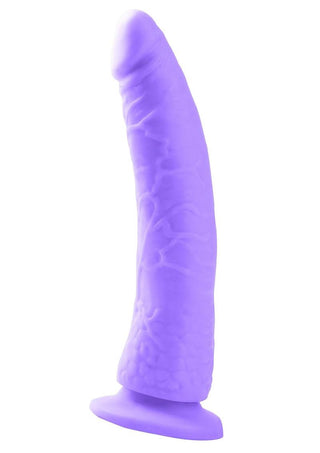 Neon Slim 7 Dildo - Purple - 7in