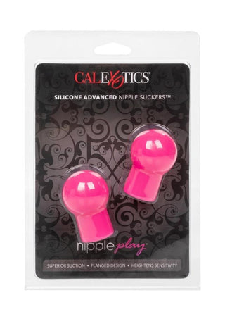 Nipple Play Advanced Silicone Nipple Suckers - Pink