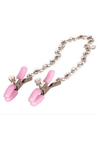 Nipple Play Crystal Chain Nipple Clamps