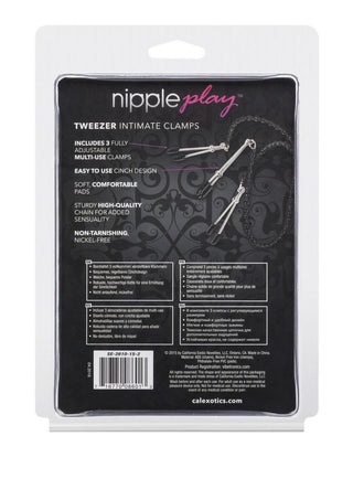 Nipple Play Tweezer Intimate Nipple and Clitoral Clamps