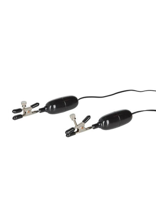 Nipple Play Vibrating Nipple Clamps with Remote