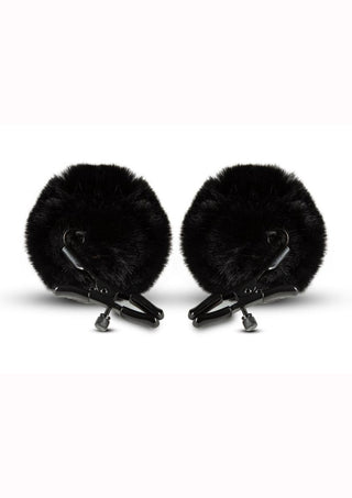 Noir Pom Adjustable Nipple Clamps - Black