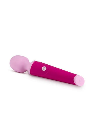 Noje W4 Mini Wand Rechargeable Silicone Massager - Lily