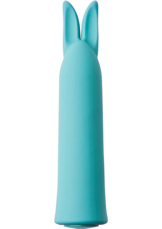 Nu Sensuelle Bunnii Rechargeable Silicone Vibrator - Blue/Teal