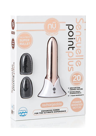 Nu Sensuelle Point Plus Rechargeable Bullet - Pink/Rose Gold