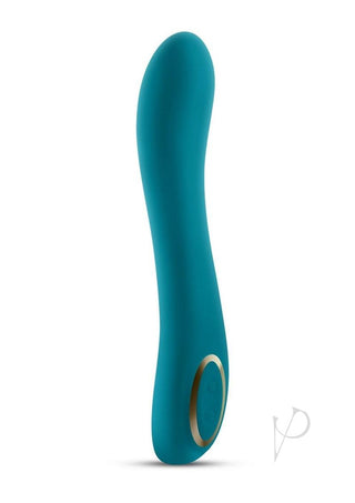 Obsessions Zeus Rechargeable Silicone Vibrator - Teal