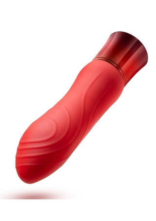 Oh My Gem Desire Rechargeable Silicone G-Spot Vibrator - Ruby