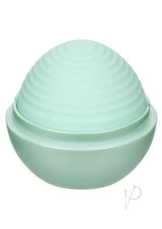 Opal Ripple Silicone Rechargeable Massager - Green