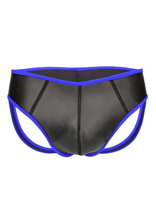 Ouch! Neoprene Jockstrap - Blue - Large/XLarge