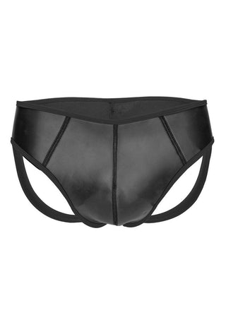 Ouch! Neoprene Jockstrap - Black - Medium/Small