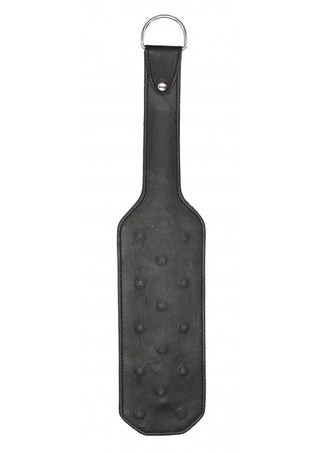 Ouch! Pain Leather Vampire Paddle - Black