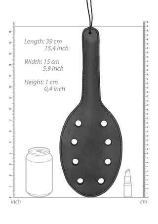 Ouch! Pain Saddle Leather Paddle with 8 Holes