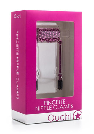 Ouch! Pincette Nipple Clamps - Pink