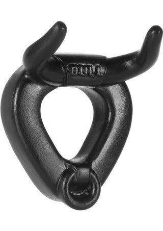 Oxballs Bull Silicone Cock Ring - Black