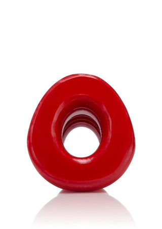 Oxballs Pig-Hole-1 Silicone Hollow Butt Plug - Red - Small