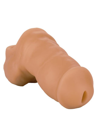 Packer Gear Ultra-Soft Silicone STP Hollow Packer - Caramel/Tan