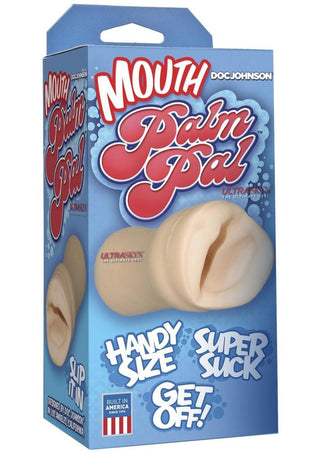 Palm Pal Ultraskyn Masturbator - Mouth - Flesh/Vanilla