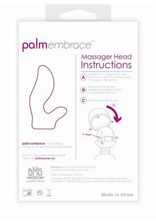 Palmembrace Silicone Massager Head Attachment