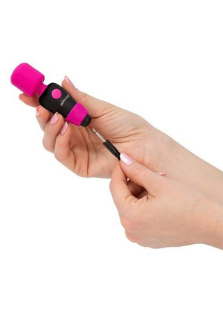 Palmpower Pocket Silicone Rechargeable Mini Wand Massager