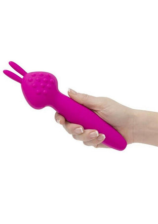 Palmpower Vibez Rabbit Silicone Rechargeable Wand Massager