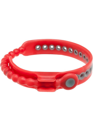 Perfect Fit Speed Shift Adjustable Cock Ring - Red