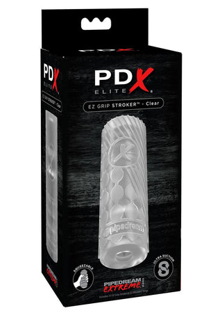 Pipedream Extreme Elite EZ Grip Masturbator - Clear