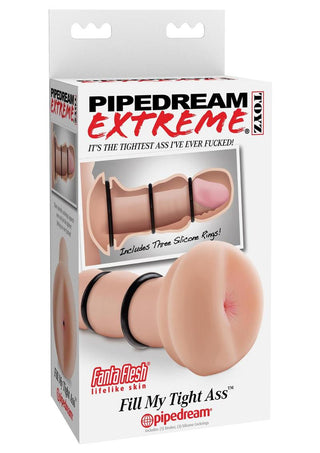 Pipedream Extreme Fill My Tight Ass Masturbator Stroker - Flesh